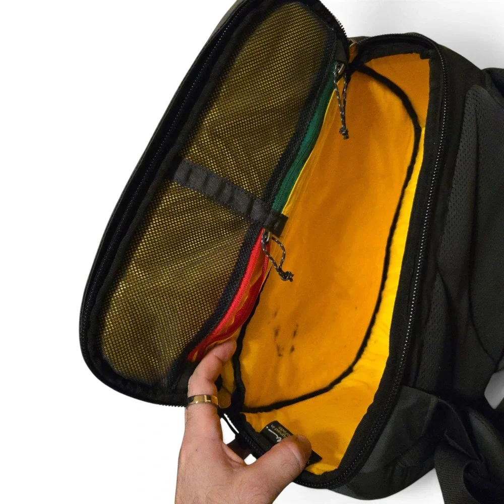 Mountainsmith‎ Descent Camera Sling Bag OS Unisex Black Yellow Padded Strap Tech